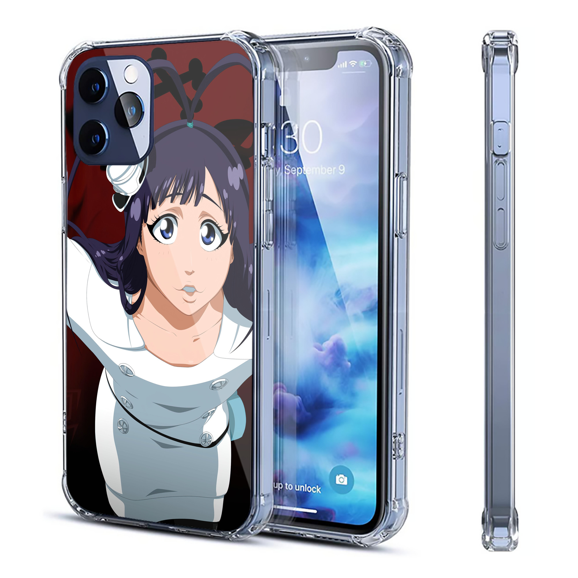 （画像用） ブリーチ BLEACH 【iPhone 12シリーズ対応】透明スマホケース（クリアソフトケース）